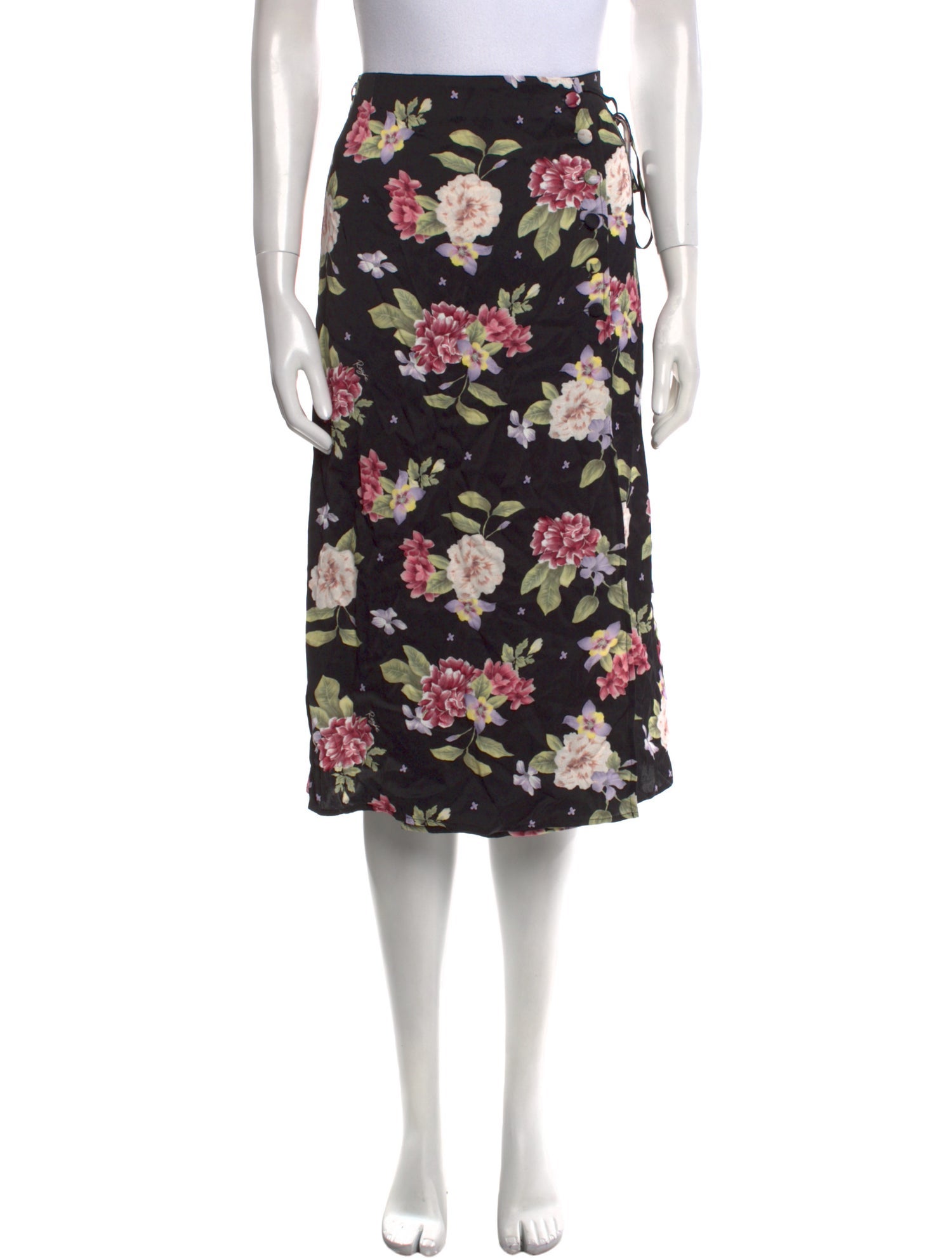 Rouje Floral Print Knee-Length Skirt w/ Tags