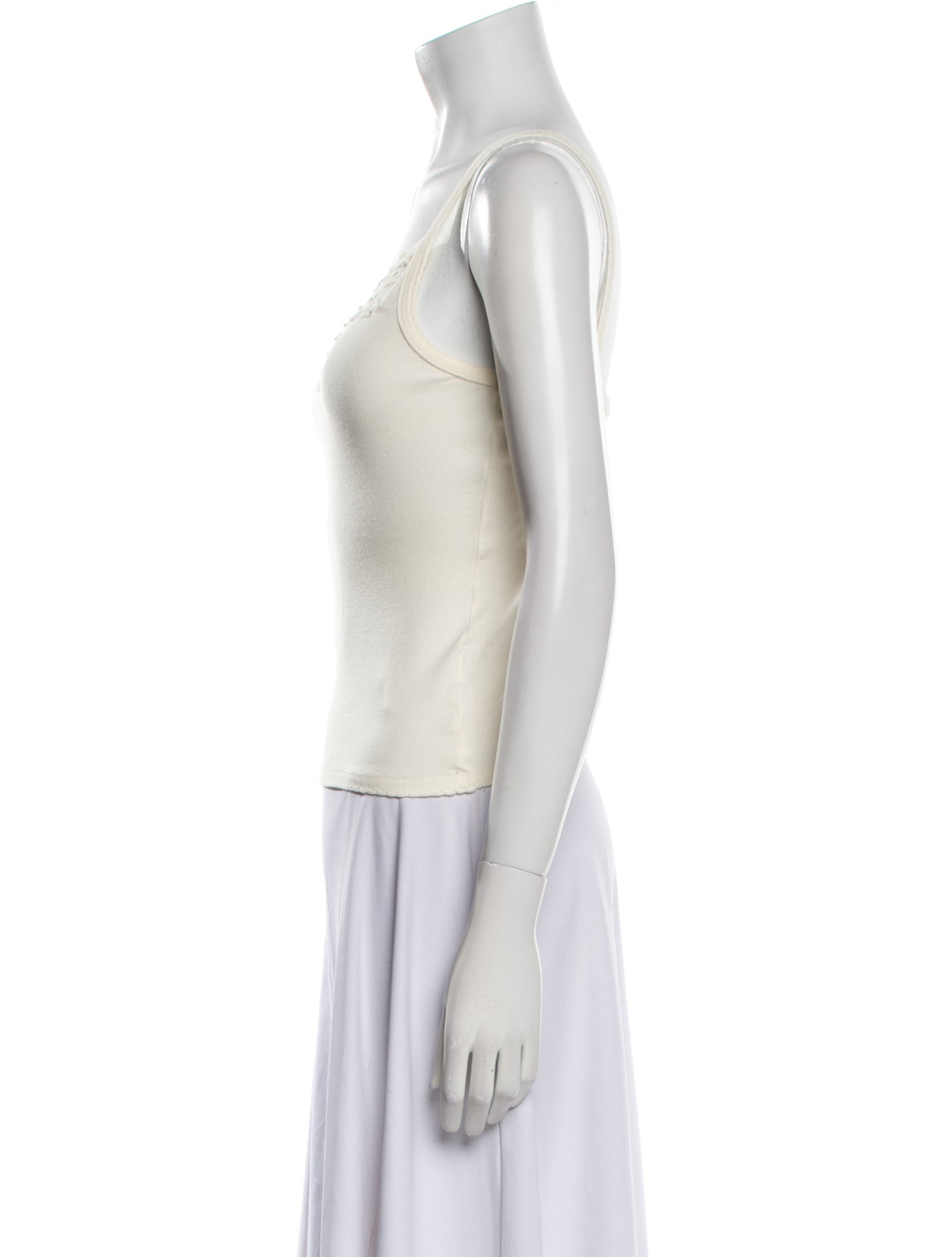 Rouje Scoop Neck Sleeveless Top