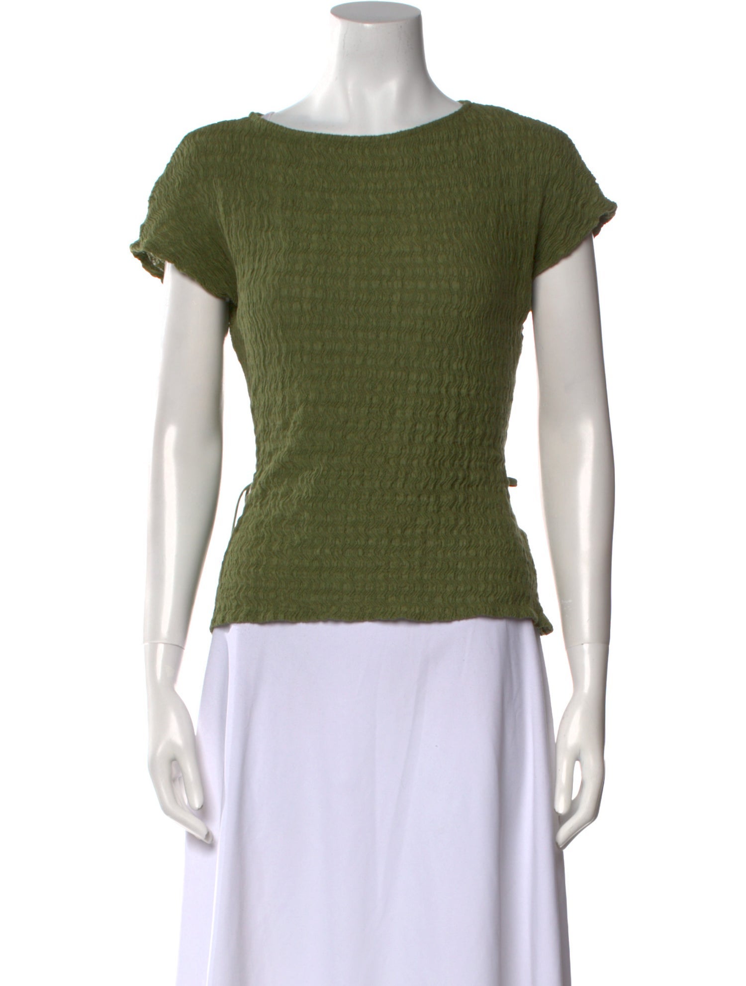 Rouje Bateau Neckline Short Sleeve T-Shirt