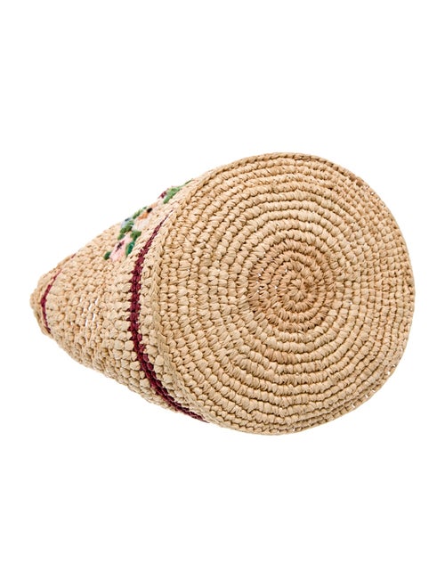 Rouje Raffia Top Handle Bag