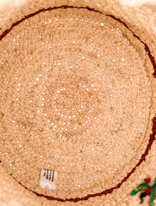 Rouje Raffia Top Handle Bag