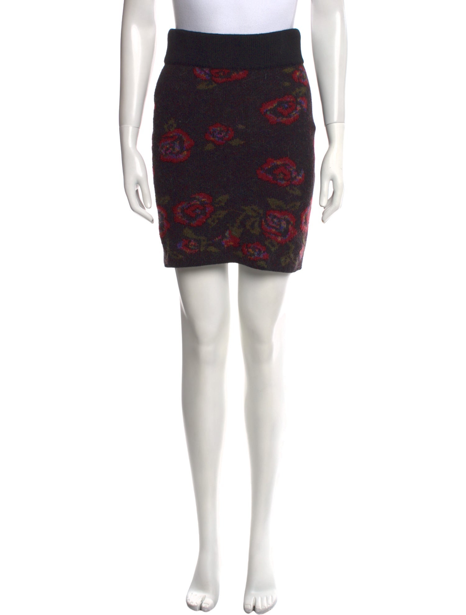 Rouje Wool Mini Skirt