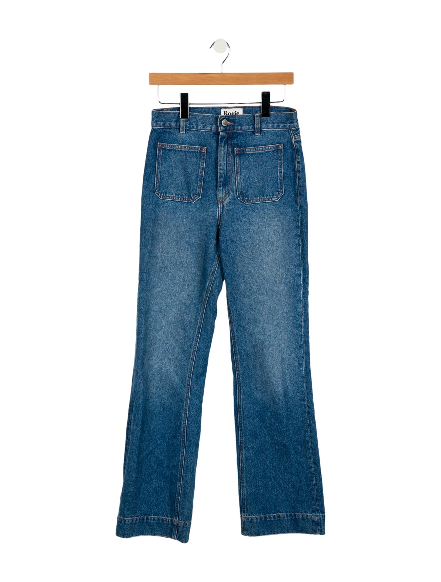 Rouje High-Rise Wide Leg Jeans