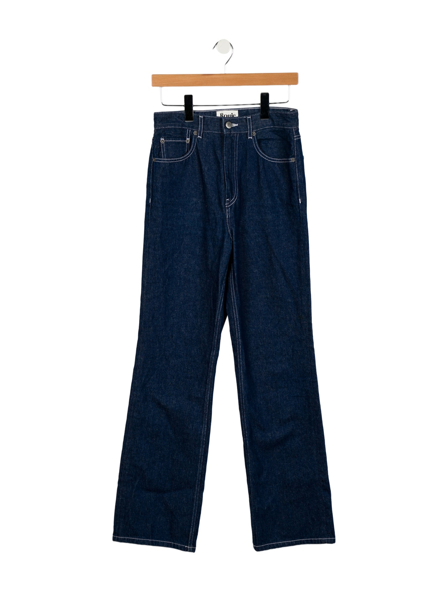 Rouje High-Rise Wide Leg Jeans