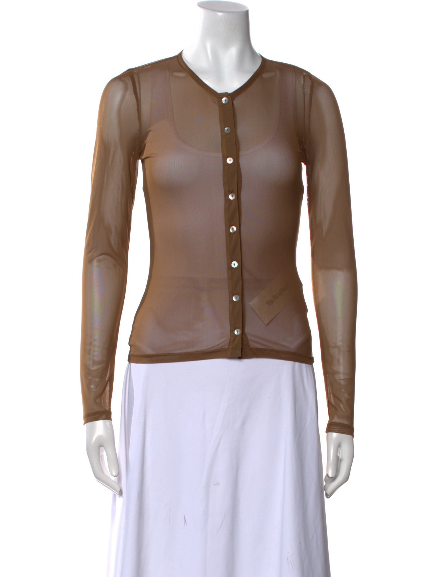 Rouje Crew Neck Long Sleeve Top