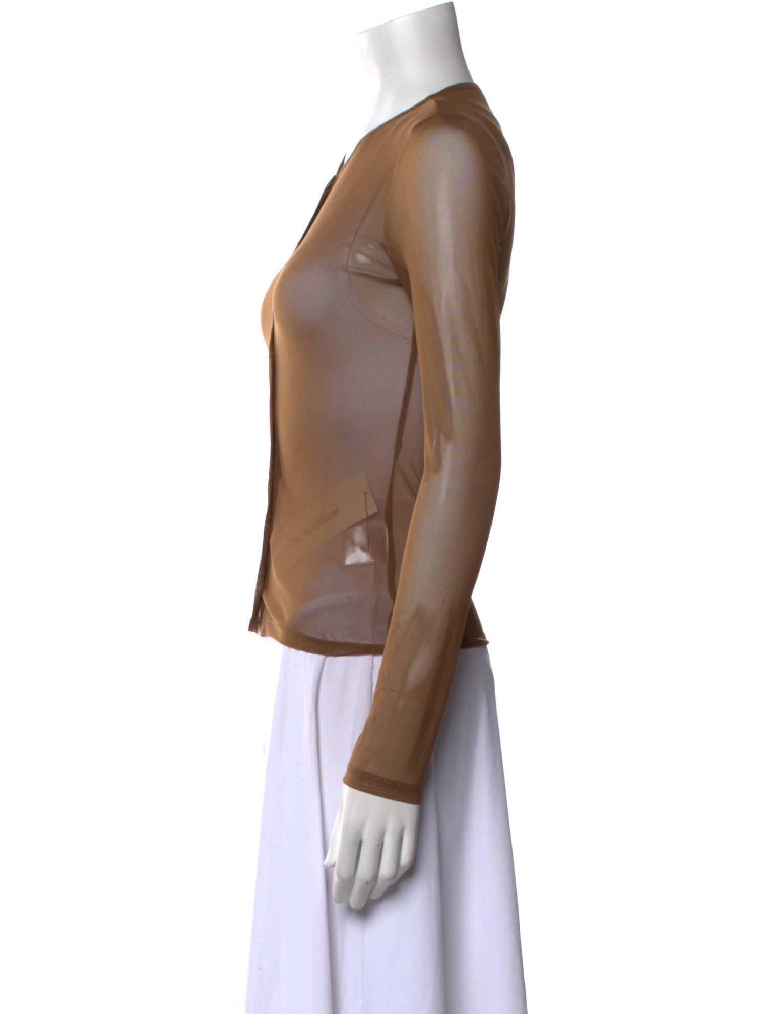 Rouje Crew Neck Long Sleeve Top