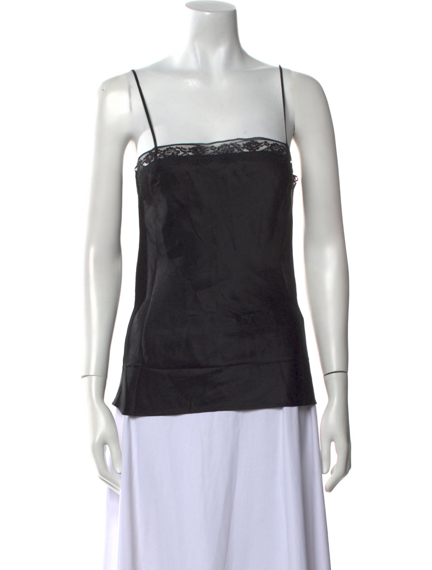 Rouje Silk Square Neckline Top