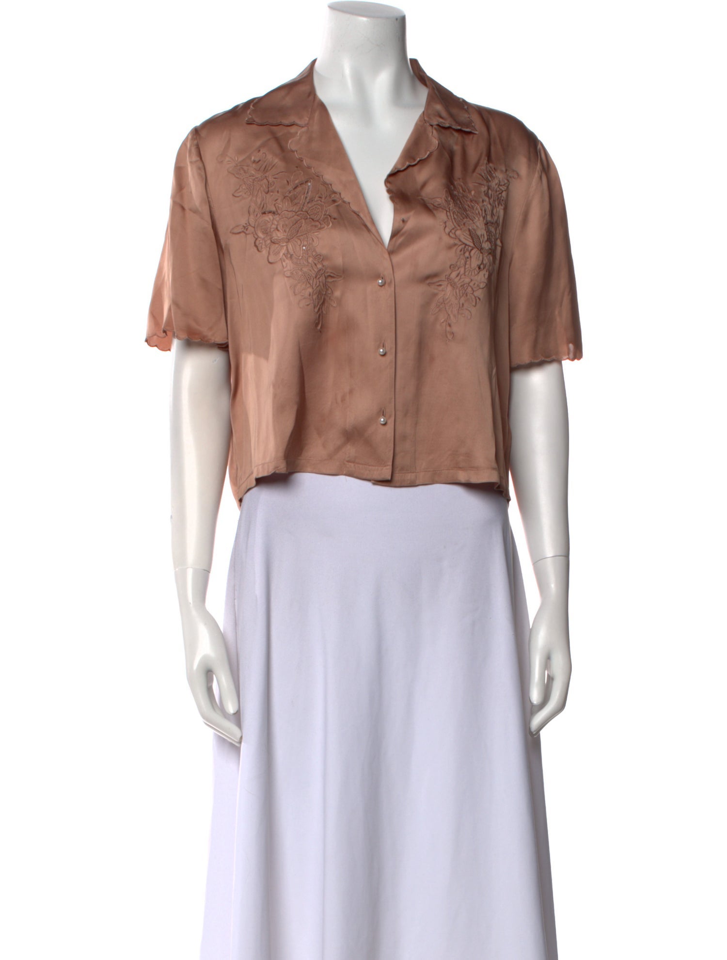 Rouje Short Sleeve Crop Top