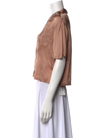 Rouje Short Sleeve Crop Top