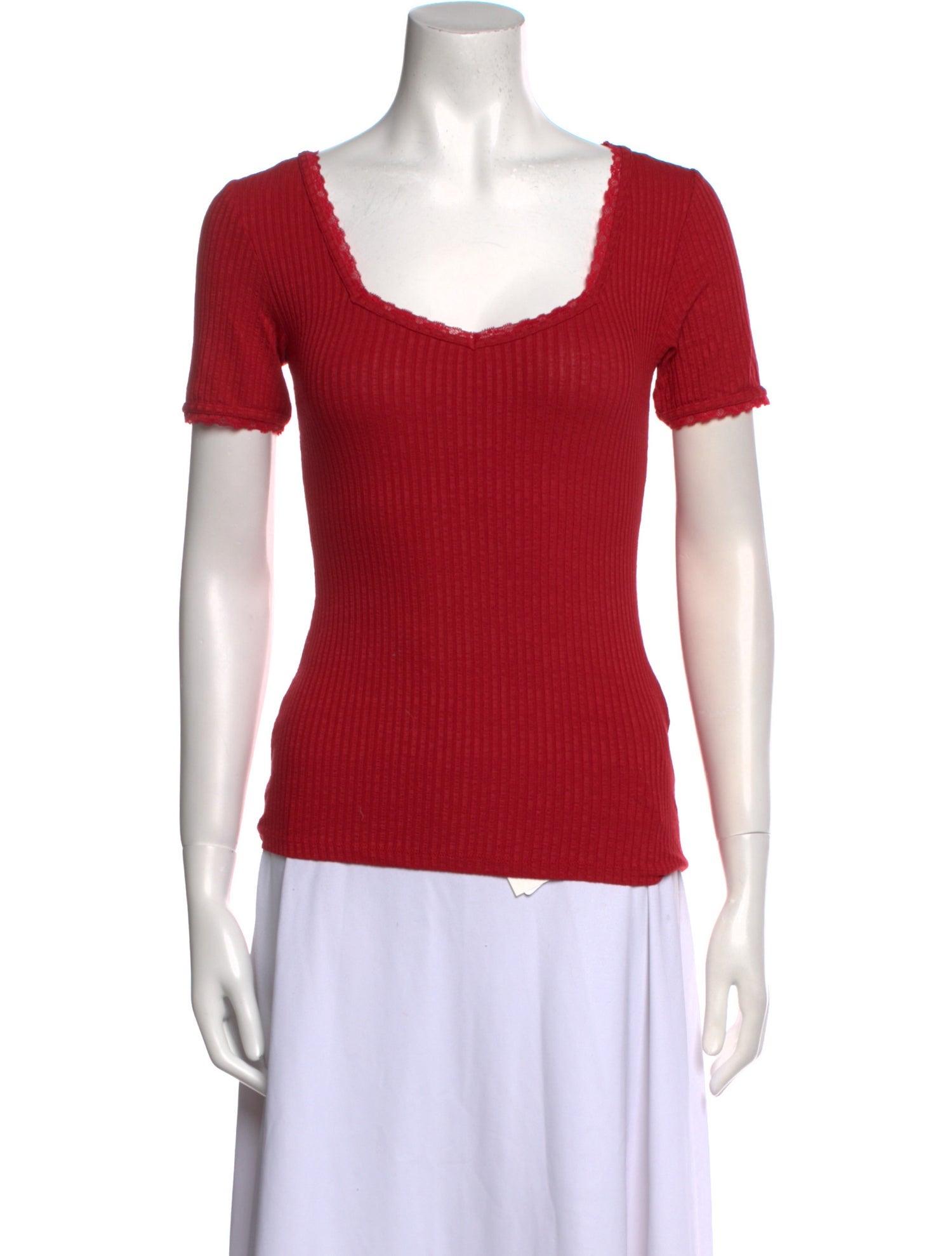 Rouje Scoop Neck Short Sleeve T-Shirt