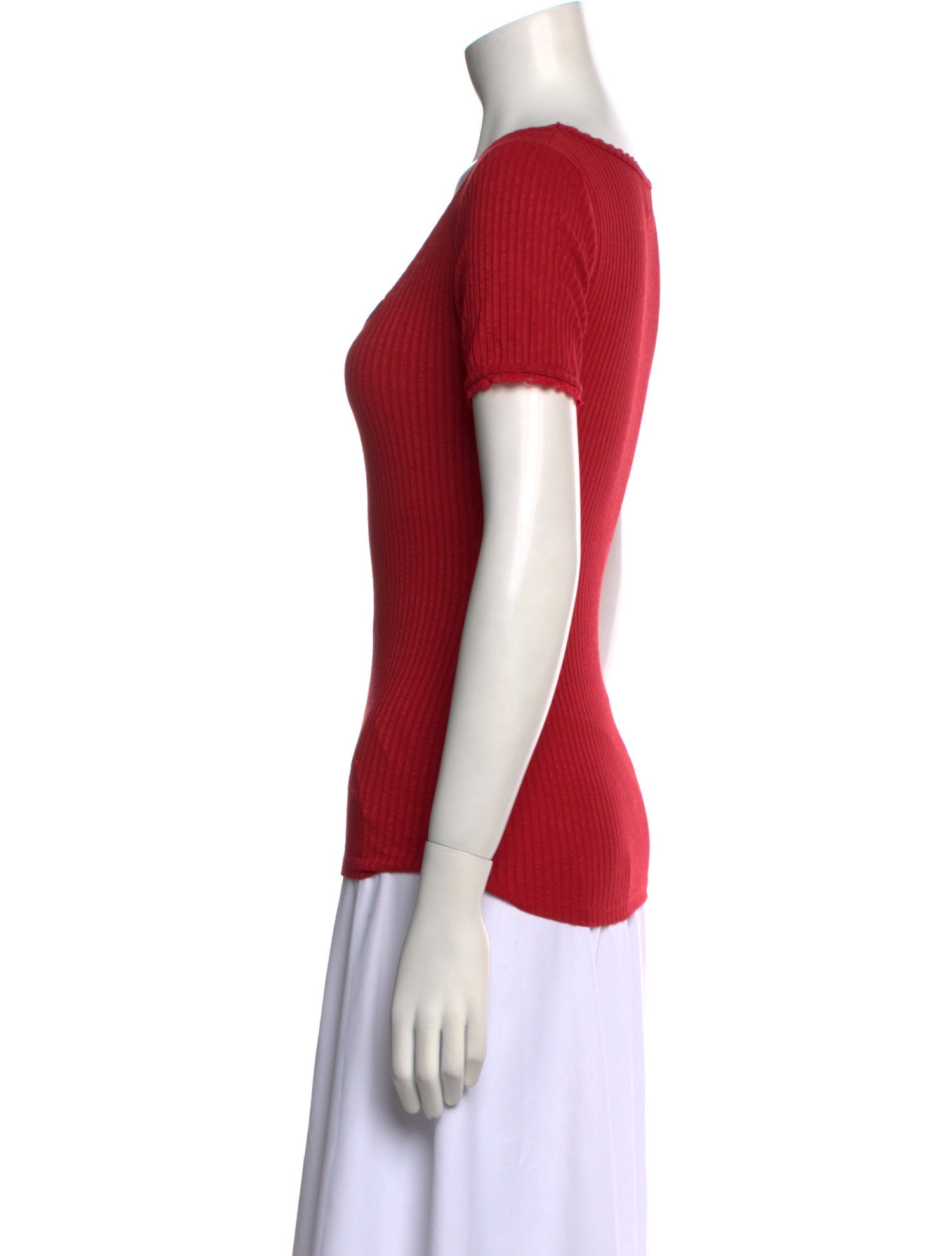 Rouje Scoop Neck Short Sleeve T-Shirt