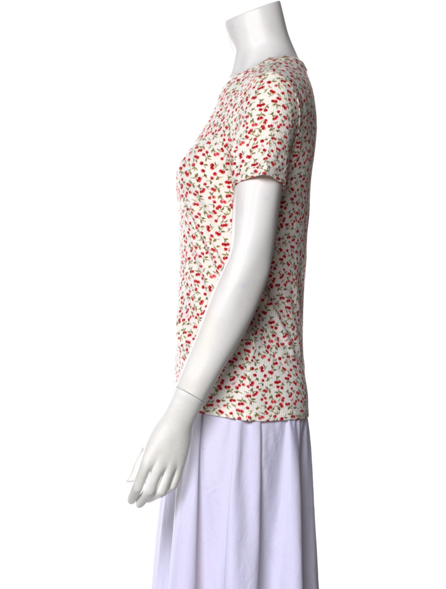 Rouje Printed Crew Neck T-Shirt