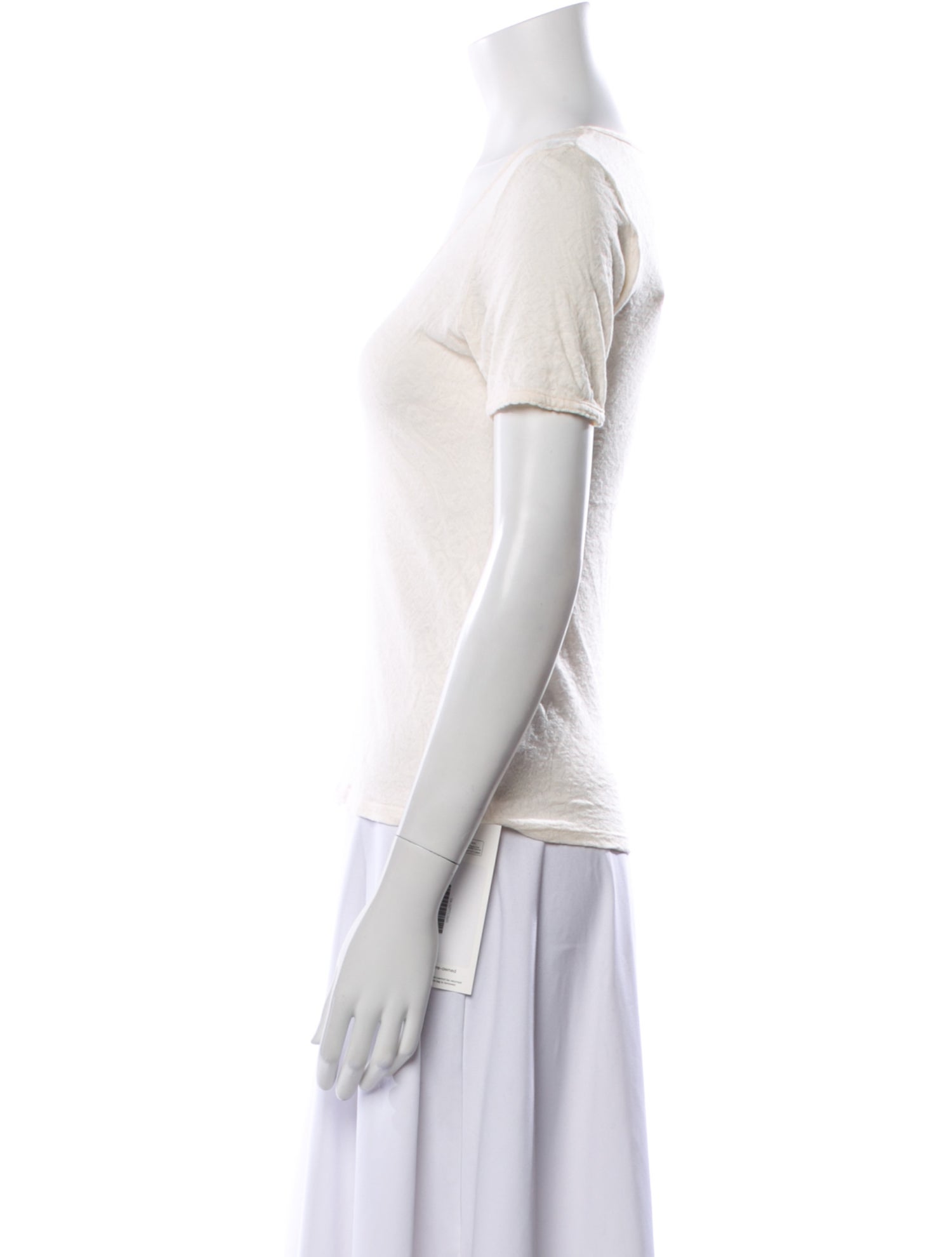 Rouje Scoop Neck Short Sleeve T-Shirt w/ Tags