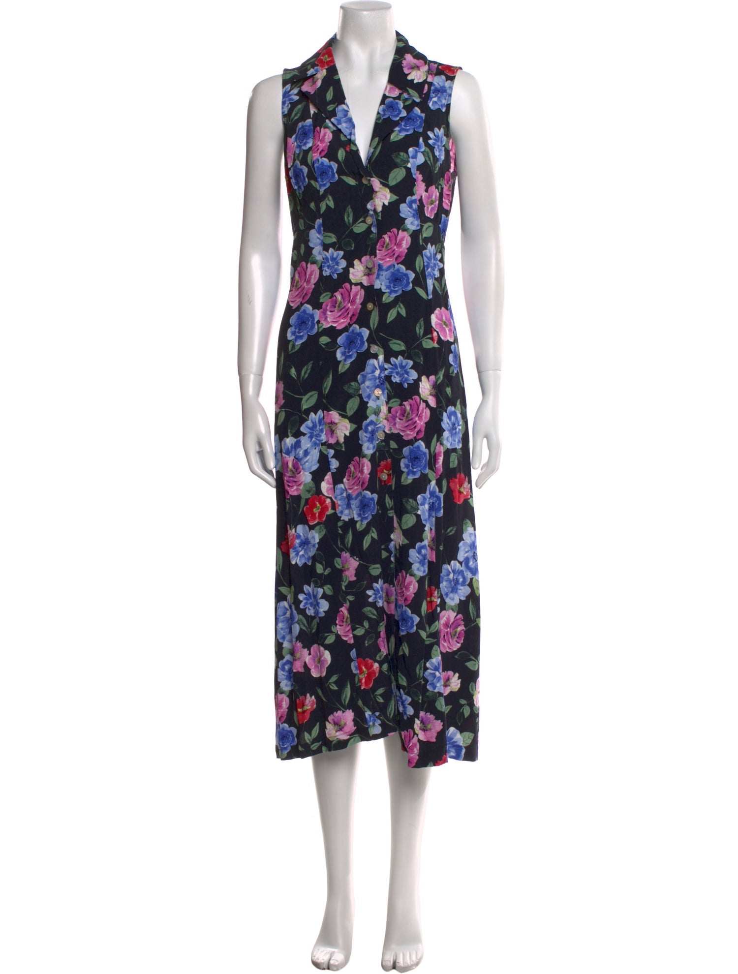 Rouje Floral Print Long Dress