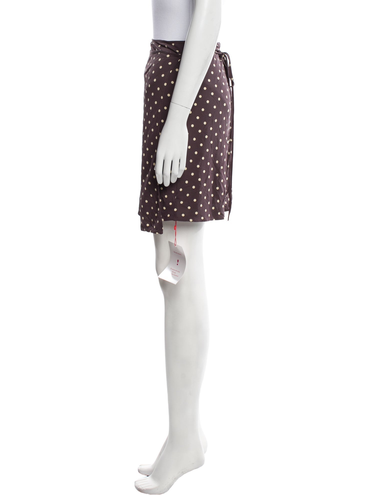 Rouje Polka Dot Print Mini Skirt w/ Tags