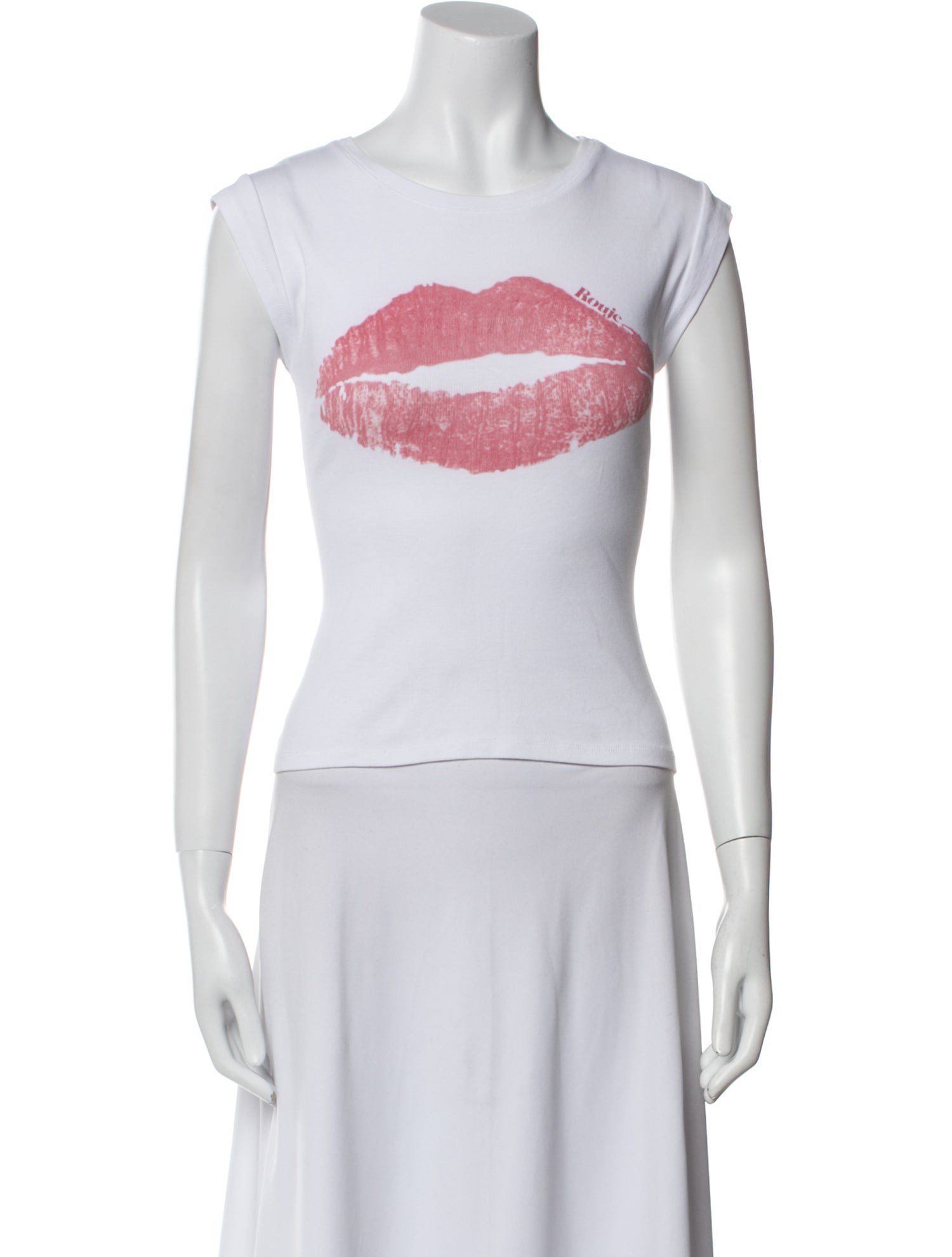 Rouje Graphic Print Crew Neck T-Shirt