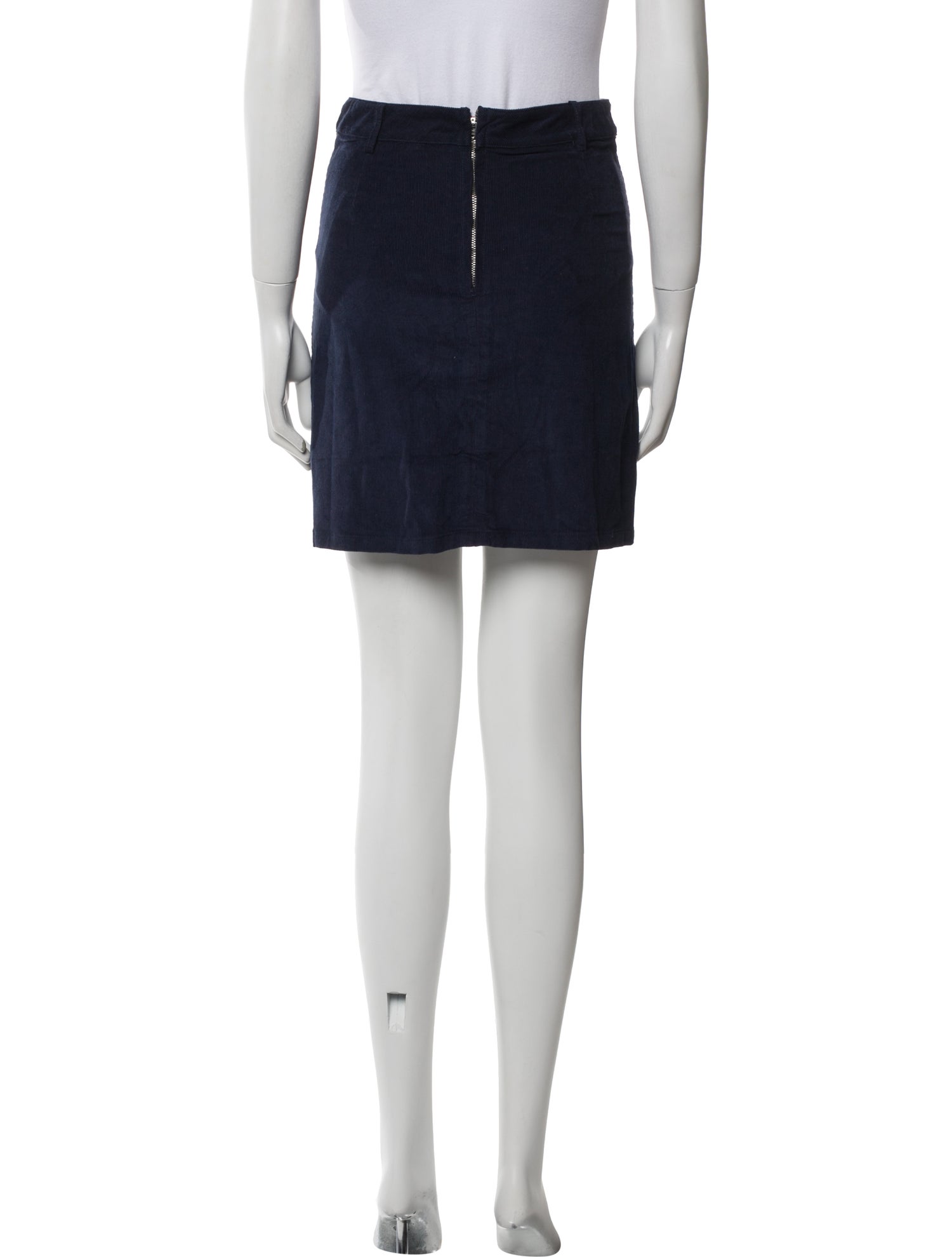 Rouje Pleated Accents Mini Skirt