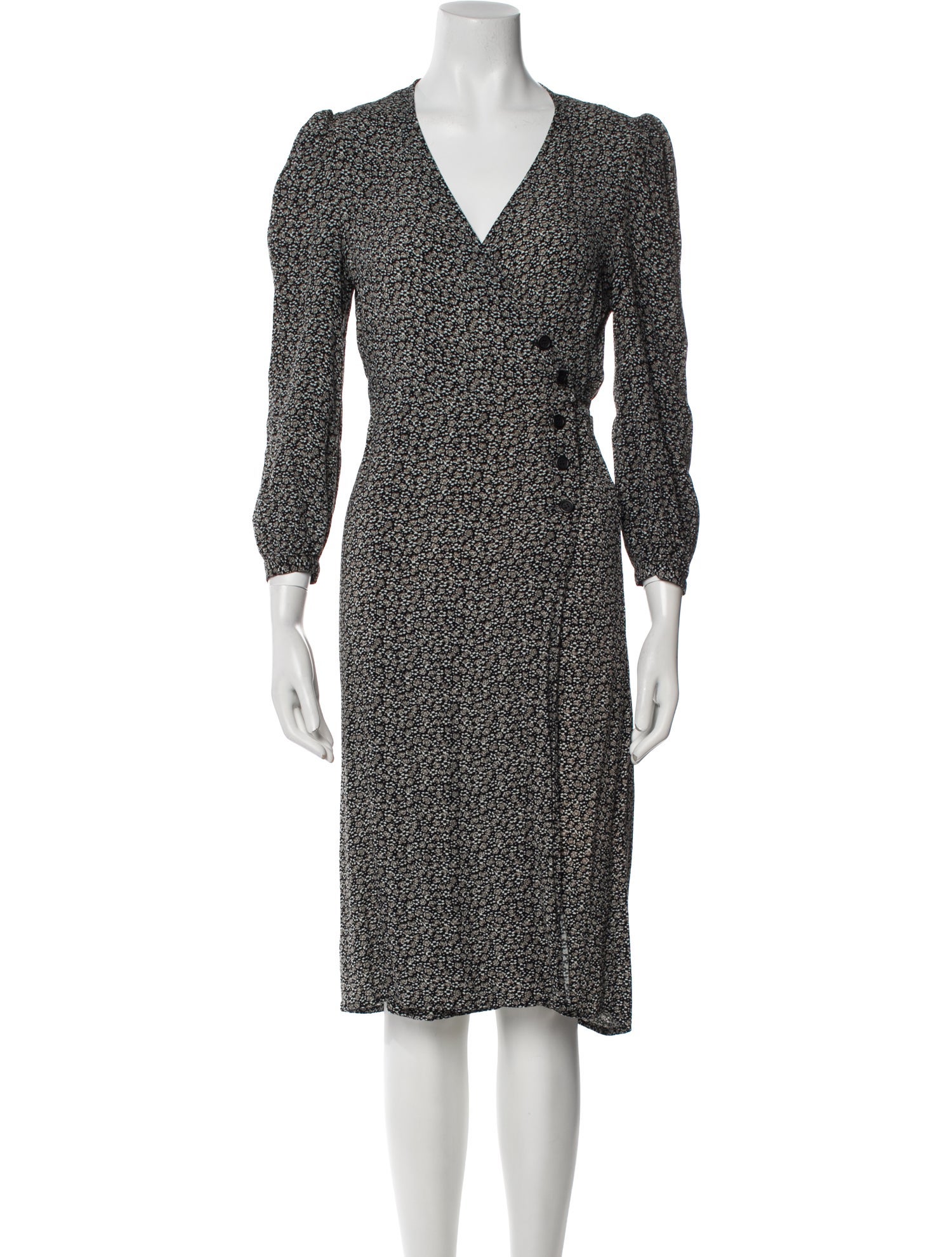 Rouje Printed Midi Length Dress