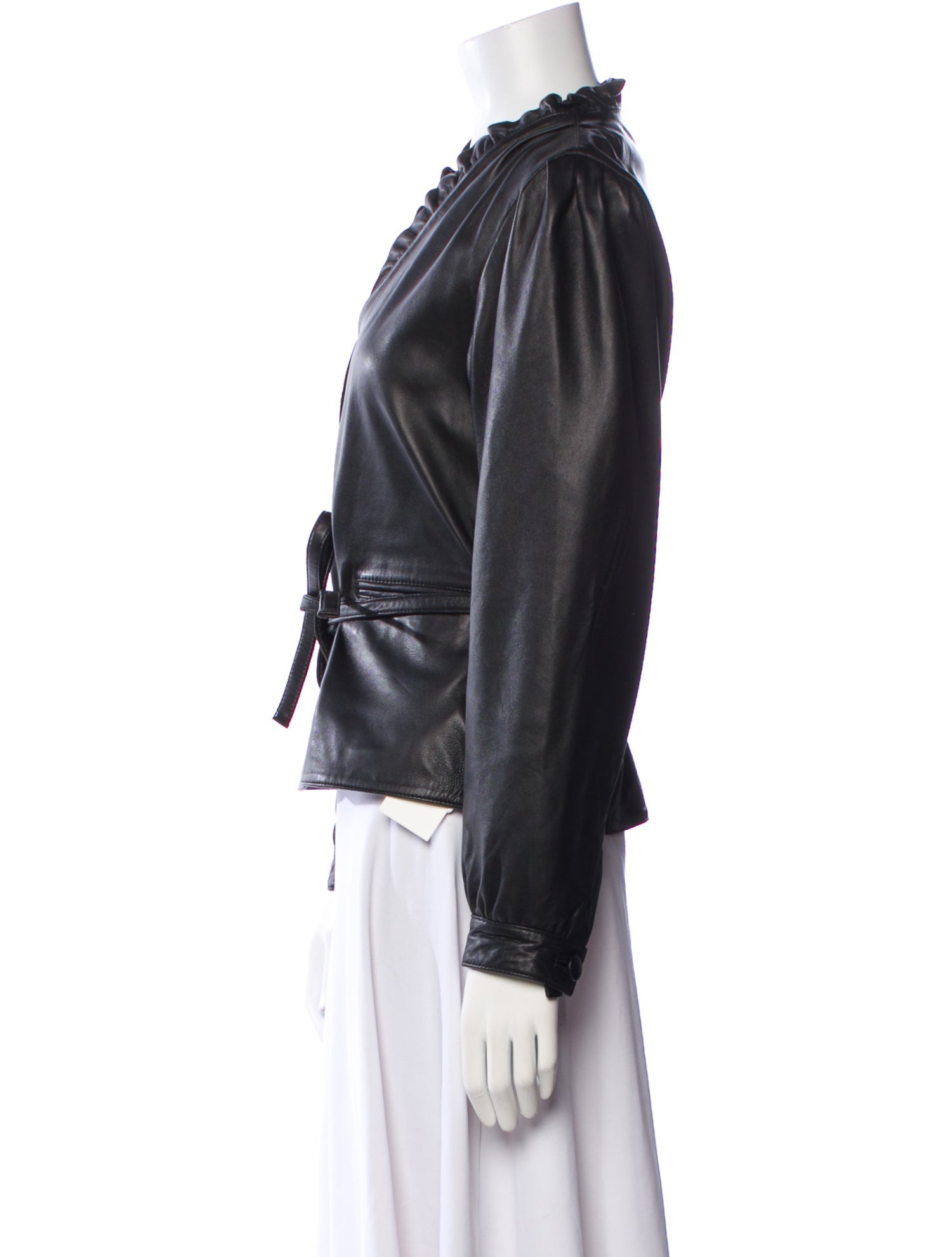 Rouje Leather Evening Jacket