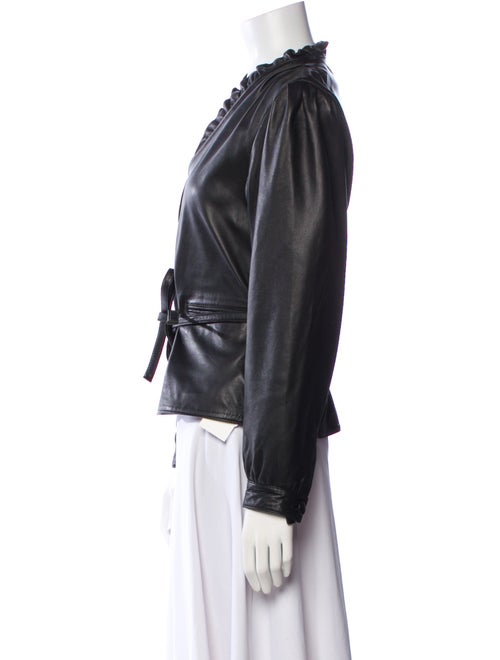 Rouje Leather Evening Jacket
