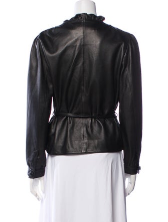 Rouje Leather Evening Jacket