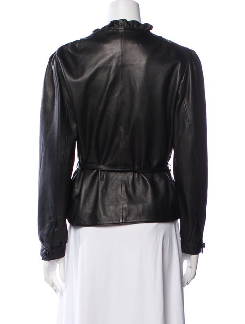 Rouje Leather Evening Jacket