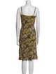 Rouje Animal Print Knee-Length Dress