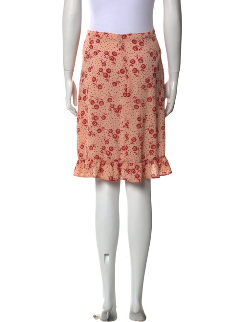Rouje Printed Knee-Length Skirt