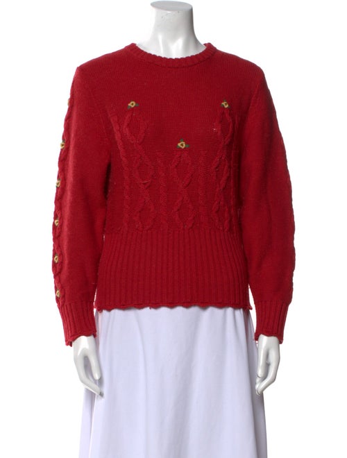 Rouje Merino Wool Crew Neck Sweater