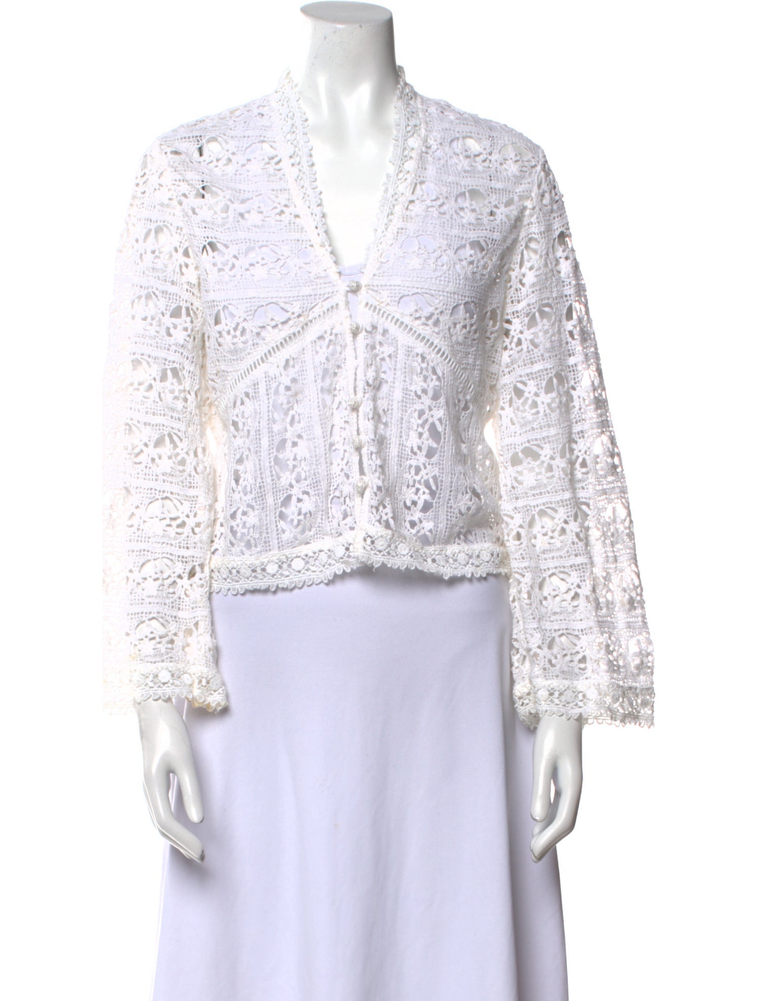 Rouje Linen V-Neck Sweater