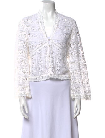 Rouje Linen V-Neck Sweater