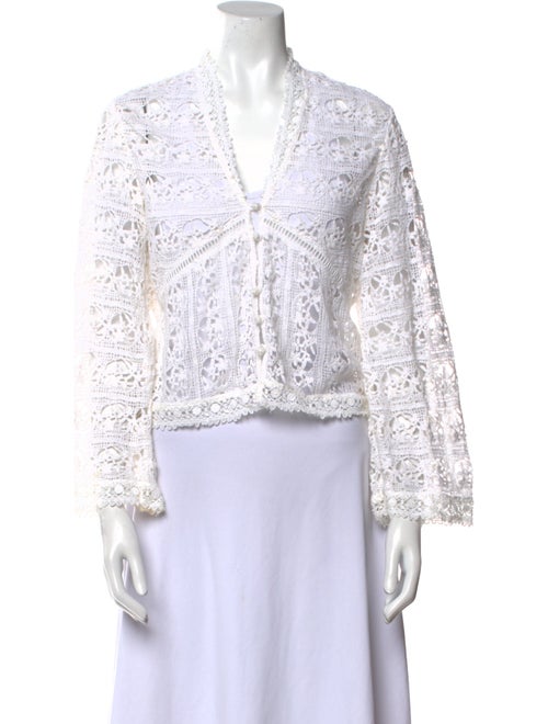 Rouje Linen V-Neck Sweater