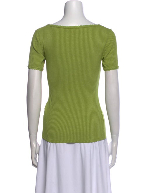 Rouje Scoop Neck Short Sleeve Top