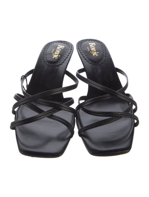 Rouje Leather Slides