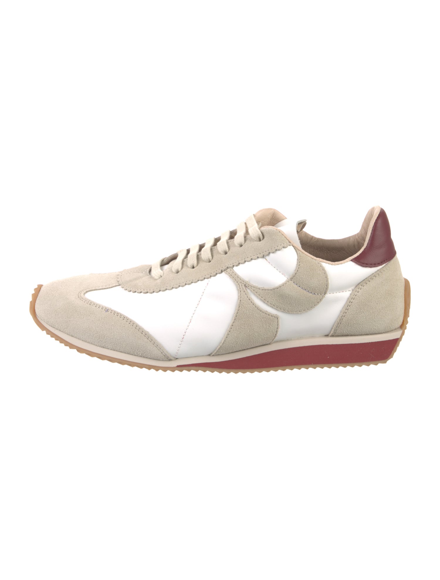 Rouje Suede Colorblock Pattern Sneakers w/ Tags