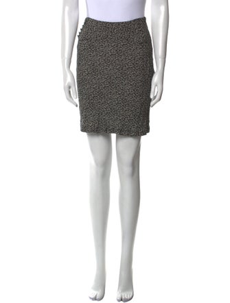 Rouje Floral Print Knee-Length Skirt