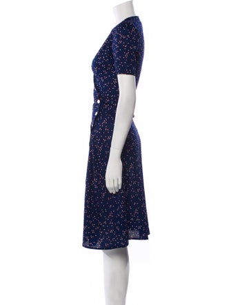 Rouje Printed Midi Length Dress