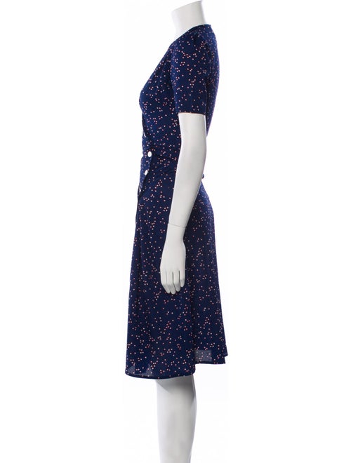 Rouje Printed Midi Length Dress