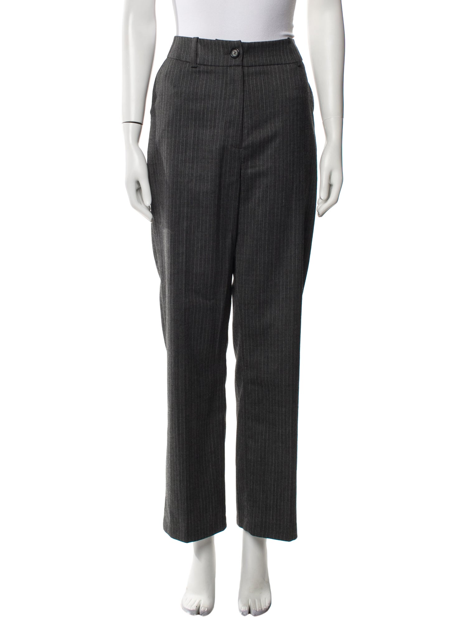 Rouje Striped Straight Leg Pants