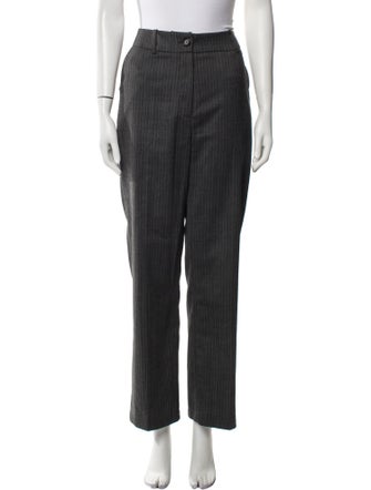 Rouje Striped Straight Leg Pants