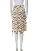 Rouje Polka Dot Print Knee-Length Skirt