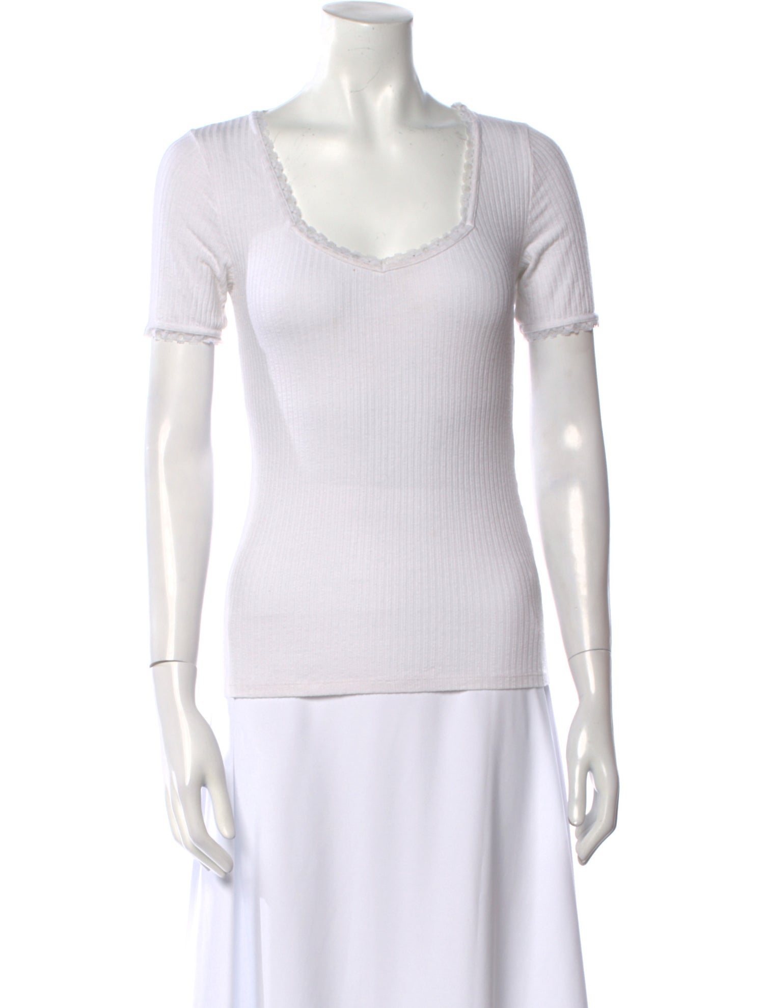 Rouje Scoop Neck Short Sleeve T-Shirt