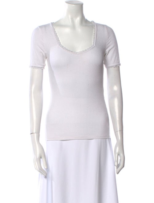 Rouje Scoop Neck Short Sleeve T-Shirt