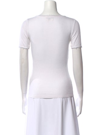 Rouje Scoop Neck Short Sleeve T-Shirt