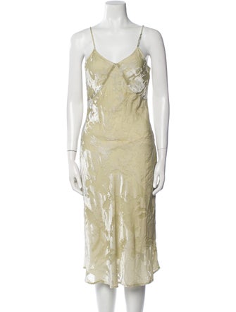 Rouje Printed Midi Length Dress