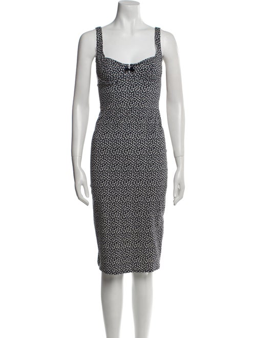 Rouje Printed Midi Length Dress