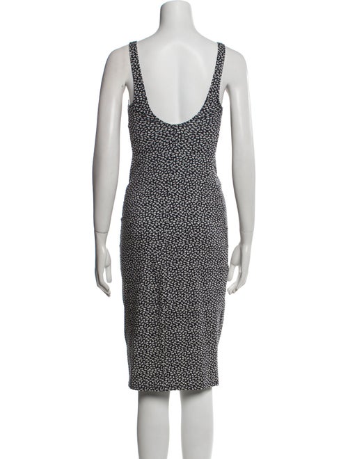 Rouje Printed Midi Length Dress