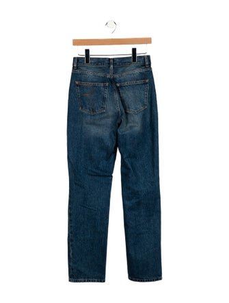 Rouje High-Rise Straight Leg Jeans