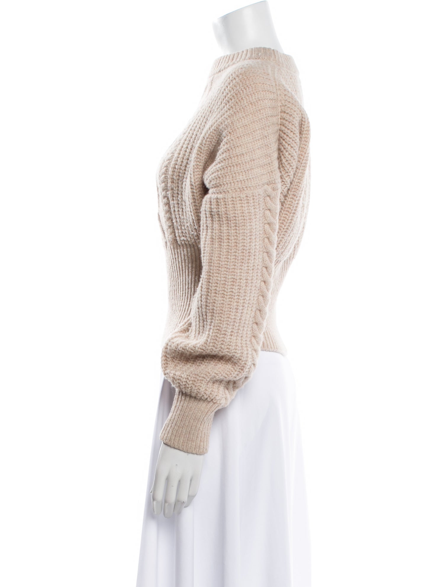 Rouje Virgin Wool Mock Neck Sweater