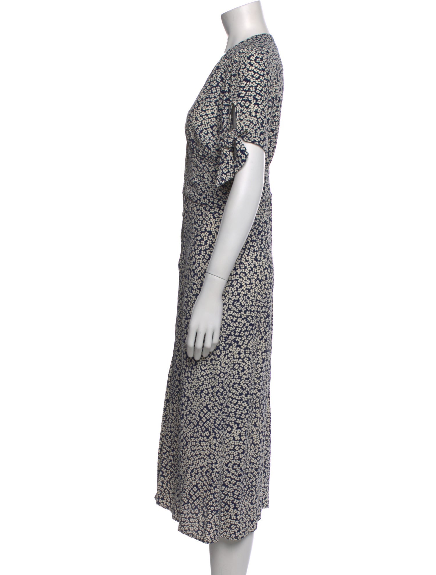 Rouje Floral Print Long Dress